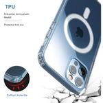 Laptop, Telefoane si Tablete - Telefoane mobile si accesorii - Accesorii Telefoane - Huse telefoane - HUSA CLEAR IPHONE 14, VERTTI, MAGSAFE - Infinity.ro