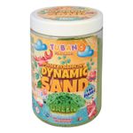Jucarii, Copii si Bebe - Jucarii si jocuri - Jucarii & jocuri educative - Pasta, lut si nisip modelabil - Nisip Kinetic - verde, 1 kg - Infinity.ro
