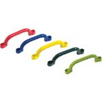 Jucarii, Copii si Bebe - Jucarii si jocuri - Jucarii de exterior - Spatii de joaca si accesorii - Manere din plastic 25 cm - Accesorii spatiu de joaca - Galben - Infinity.ro