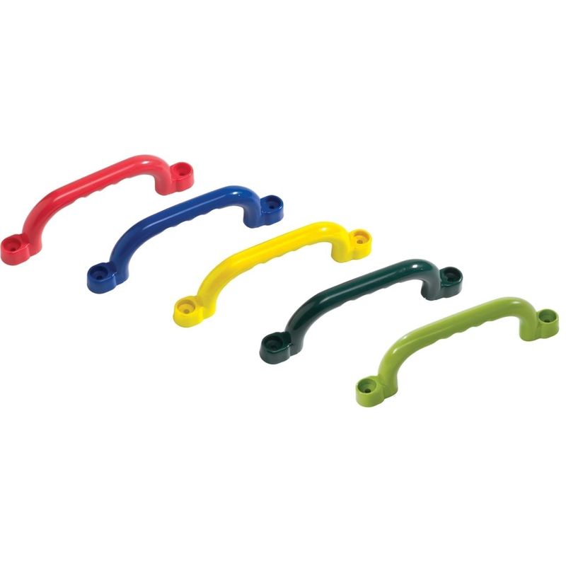 Jucarii, Copii si Bebe - Jucarii si jocuri - Jucarii de exterior - Spatii de joaca si accesorii - Manere din plastic 25 cm - Accesorii spatiu de joaca - Galben - Infinity.ro