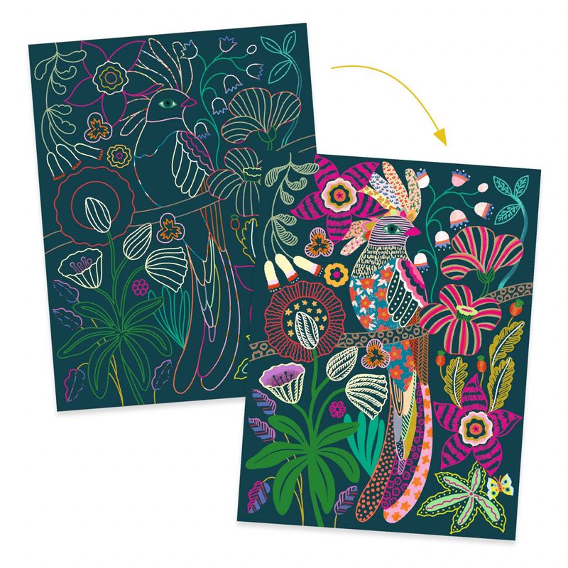 Jucarii, Copii si Bebe - Jucarii si jocuri - Jucarii & jocuri educative - Jocuri si jucarii educative - Joc creativ de razuit Rococo, Djeco - Infinity.ro