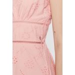 Fashion, accesorii si bijuterii - Femei - Imbracaminte femei - Rochii femei - Rochie Guess cu croiala in A si dantela Sangallo M INTL Roz - Infinity.ro