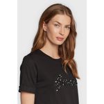 Fashion, accesorii si bijuterii - Femei - Imbracaminte femei - Tricouri si topuri femei - Tricou Dama Guess Nichita W2BI15 XS INTL Negru - Infinity.ro