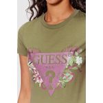 Fashion, accesorii si bijuterii - Femei - Imbracaminte femei - Tricouri si topuri femei - Tricou Dama Guess W2YI29 S INTL Verde - Infinity.ro