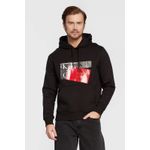 Fashion, accesorii si bijuterii - Barbati - Imbracaminte - Hanorace barbati - Hanorac barbati  Calvin Klein Jeans J30J322674 Negru XL INTL - Infinity.ro