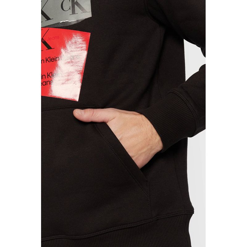 Fashion, accesorii si bijuterii - Barbati - Imbracaminte - Hanorace barbati - Hanorac barbati  Calvin Klein Jeans J30J322674 Negru XL INTL - Infinity.ro