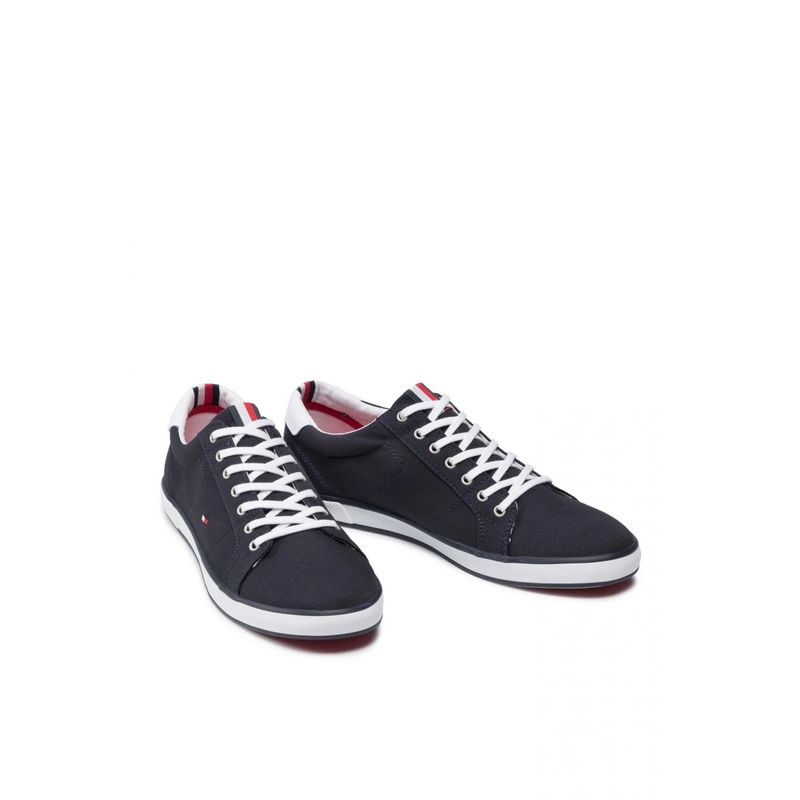 Fashion, accesorii si bijuterii - Barbati - Incaltaminte barbati - Sneakers si tenisi barbati - Tenisi Tommy Hilfiger Harlow 1D FM0FM00596 46 EU Negru - Infinity.ro
