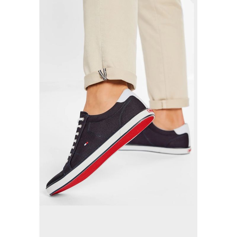 Fashion, accesorii si bijuterii - Barbati - Incaltaminte barbati - Sneakers si tenisi barbati - Tenisi Tommy Hilfiger Harlow 1D FM0FM00596 46 EU Negru - Infinity.ro