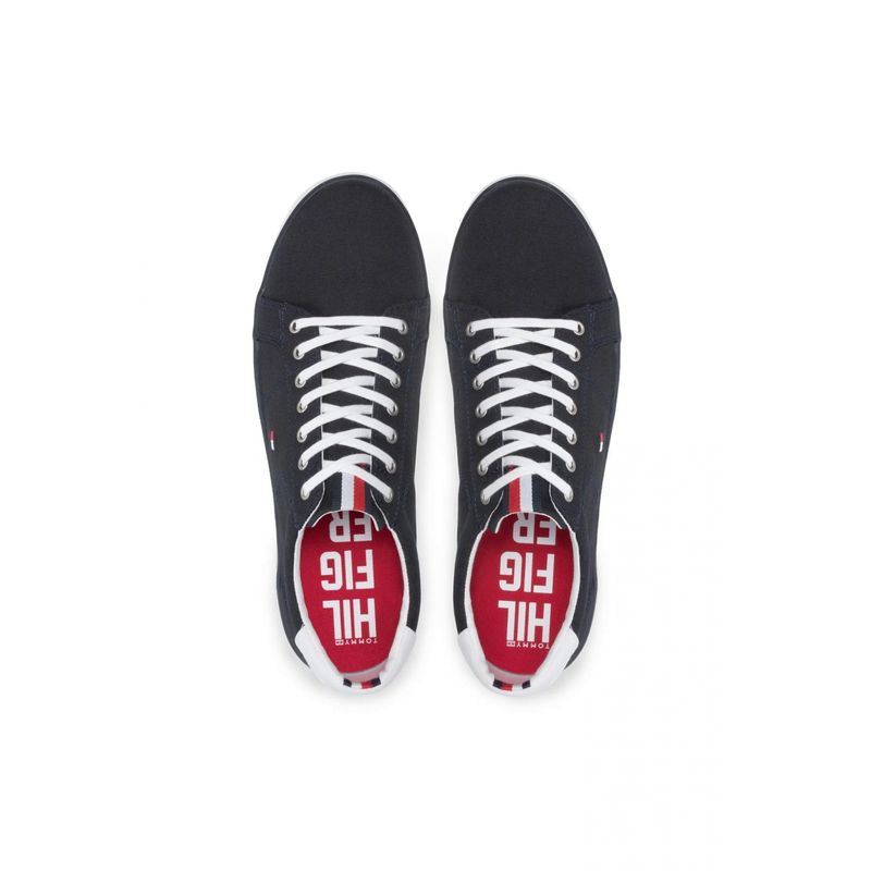 Fashion, accesorii si bijuterii - Barbati - Incaltaminte barbati - Sneakers si tenisi barbati - Tenisi Tommy Hilfiger Harlow 1D FM0FM00596 46 EU Negru - Infinity.ro