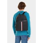 Fashion, accesorii si bijuterii - Barbati - Accesorii barbati - Genti si rucsacuri barbati - Rucsac Tommy Hilfiger Coated Canvas AM0AM11533 Negru 40.5 x 31.5 x 15.5 cm - Infinity.ro