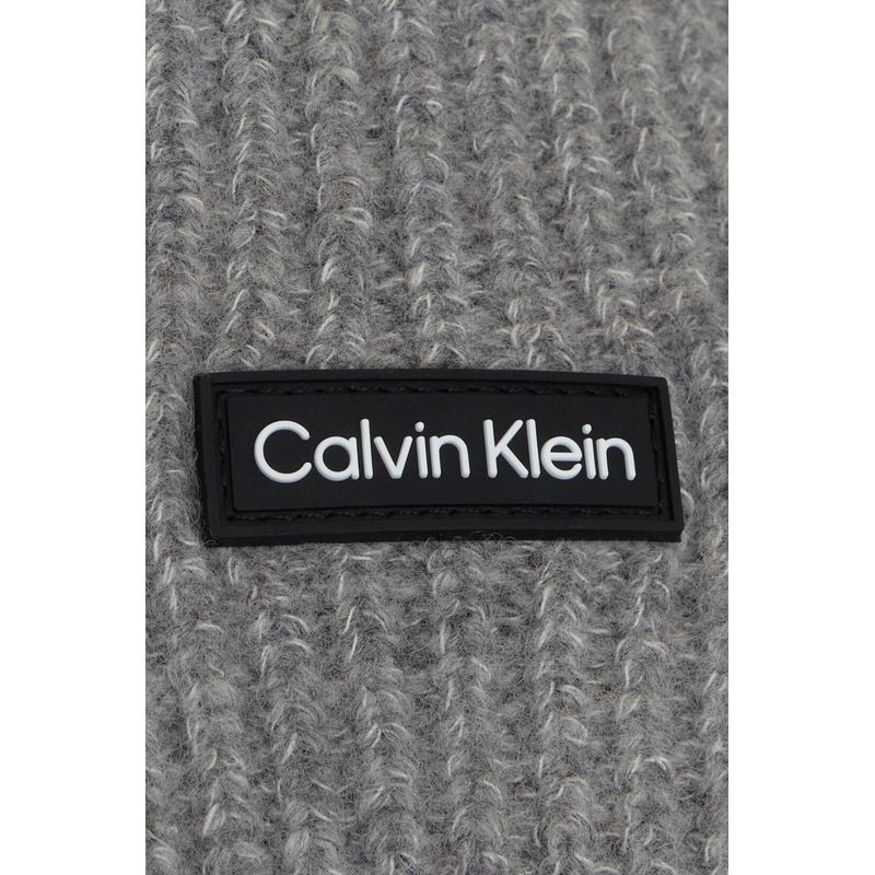 Fashion, accesorii si bijuterii - Barbati - Accesorii barbati - Caciuli si sepci barbati - Caciula de lana Calvin Klein DADDY K50K510984 Universala Gri - Infinity.ro