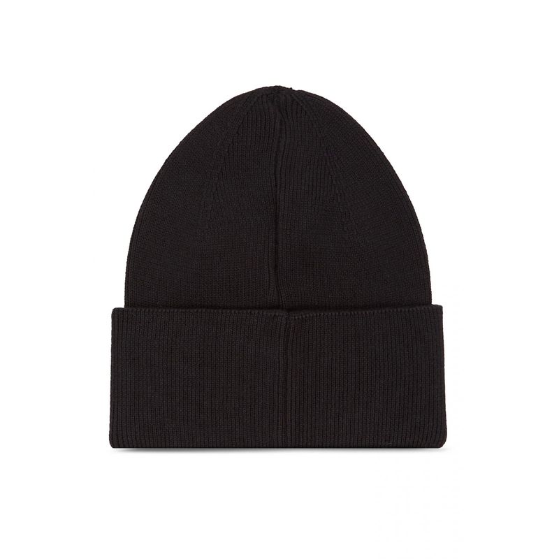 Fashion, accesorii si bijuterii - Barbati - Accesorii barbati - Caciuli si sepci barbati - Caciula Calvin Klein Fine Cotton Rib Beanie K50K510986 Universala Negru - Infinity.ro