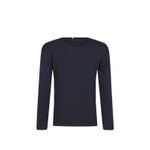 Fashion, accesorii si bijuterii - Copii - Imbracaminte copii - Bluze si camasi copii - Bluza copii Tommy Hilfiger Essential Solid Rib Bleumarin 116 CM 6 ani - Infinity.ro