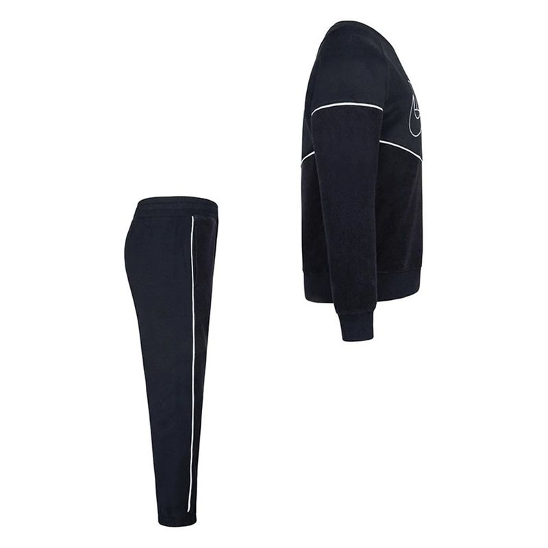 Fashion, accesorii si bijuterii - Copii - Imbracaminte copii - Treninguri si compleuri copii - Trening baieti Nike 86L198 104 CM 4 ani Negru - Infinity.ro