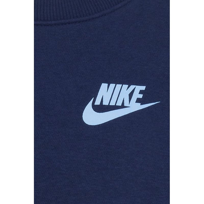 Fashion, accesorii si bijuterii - Copii - Imbracaminte copii - Treninguri si compleuri copii - Trening baieti Nike Icon Crew 86L734 110-116 CM Bleumarin 5-6 ani - Infinity.ro