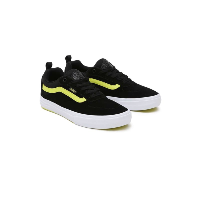 Fashion, accesorii si bijuterii - Copii - Incaltaminte copii - Sneakers si tenisi copii - Pantofi sport Vans de piele si piele intoarsa Kayle Walker 39 EU Negru - Infinity.ro