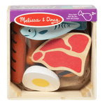 Jucarii, Copii si Bebe - Jucarii si jocuri - Jucarii de rol - Bucatarii copii - Set de joaca din lemn pentru jocuri de rol Proteine - Infinity.ro