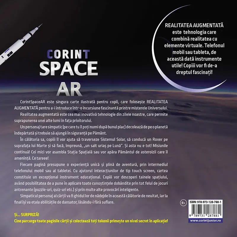 Carti si Birotica - Carti - Carti pentru copii - Basme si povesti - Space Ar - Emil Dragan - Jucarie Educativa pentru copii - Infinity.ro