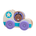 Jucarii, Copii si Bebe - Jucarii si jocuri - Vehicule si jucarii cu telecomanda - Masinute - Masinuta din lemn Blue Star colectia GO TOTs - Infinity.ro