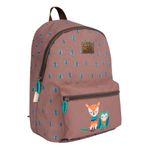Carti si Birotica - Rechizite - Rucsacuri si genti scolare - Rucsac, Perletti, model Vulpe si Bufnita, 36 x 25 x 15 cm, colectia Cool Kids - Infinity.ro