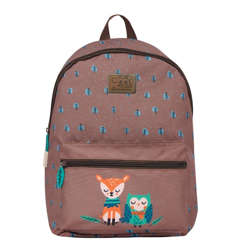 Carti si Birotica - Rechizite - Rucsacuri si genti scolare - Rucsac, Perletti, model Vulpe si Bufnita, 36 x 25 x 15 cm, colectia Cool Kids - Infinity.ro