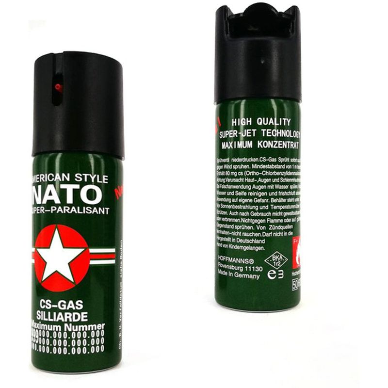 Sport si Outdoor - Sporturi de contact - Produse autoaparare - Spray Paralizant Nato Legal MRG M896 , Autoaparare, 60ml, Super Jet - Infinity.ro