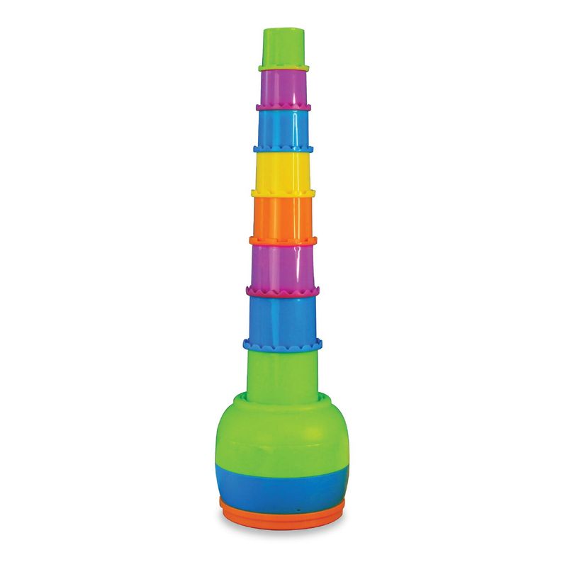 Jucarii, Copii si Bebe - Jucarii si jocuri - Jucarii bebelusi - Jucarii interactive bebelusi - Joc sortare - Turnulet vesel - Infinity.ro