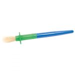 Carti si Birotica - Rechizite - Pictura si desen - Pensule si accesorii pictura - Set 24 de pensule groase, maner cu protectie, pentru copii mici - Infinity.ro