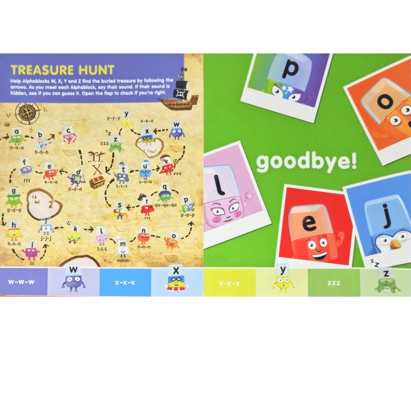 Carti si Birotica - Carti - Carti pentru copii - Carti interactive - Carticica Deschide ferestrele - Alphablocks A-Z - Infinity.ro