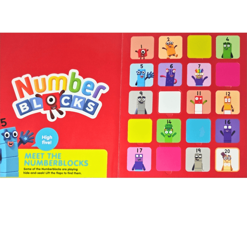 Carti si Birotica - Carti - Carti pentru copii - Activitati extracurriculare - Carticica Deschide ferestrele - Numberblocks 1-20 - Infinity.ro