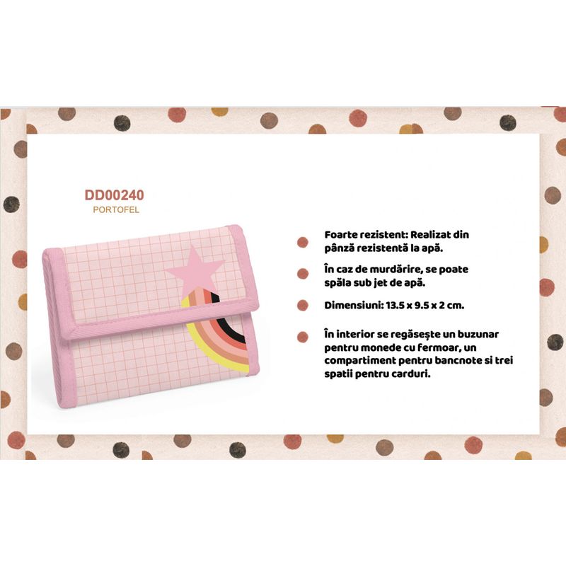 Jucarii, Copii si Bebe - Jucarii si jocuri - Jucarii de rol - Frumusete, bijuterii si accesorii fetite - Portmoneu Pop, Djeco - Jucarie perfecta pentru dezvoltarea copiilor - Infinity.ro