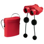 TV, Audio-Video si Foto - Optica, astronomie si metrologie - Optica si astronomie - Binocluri & lunete - Binoclu rosu cu carcasa Navir - Infinity.ro