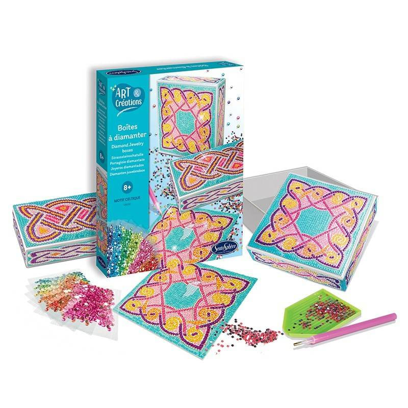 Jucarii, Copii si Bebe - Jucarii si jocuri - Jucarii & jocuri educative - Seturi de artizanat - Kit creativ - Cutii cu strasuri, Motive Celtice - Infinity.ro