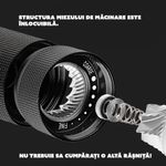 Electronice si Electrocasnice - Electrocasnice bucatarie - Preparare bauturi - Rasnite - Rasnita de cafea manuala CYBERDUST, Neagra, Sistem Dublu De Rulmenti, Macinare Stabila, Calatorit Si Camping - Infinity.ro