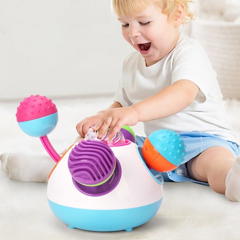 Jucarii, Copii si Bebe - Jucarii si jocuri - Jucarii & jocuri educative - Jucarii interactive - Jucarie Interactiva Mingiute Senzoriale cu Sunete si Lumini - Infinity.ro