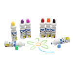Jucarii, Copii si Bebe - Jucarii si jocuri - Jucarii & jocuri educative - Seturi pictura si desen - Set 8 culori x 75 ml guasa cu buretel - Infinity.ro