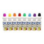 Jucarii, Copii si Bebe - Jucarii si jocuri - Jucarii & jocuri educative - Seturi pictura si desen - Set 8 culori x 75 ml guasa cu buretel - Infinity.ro