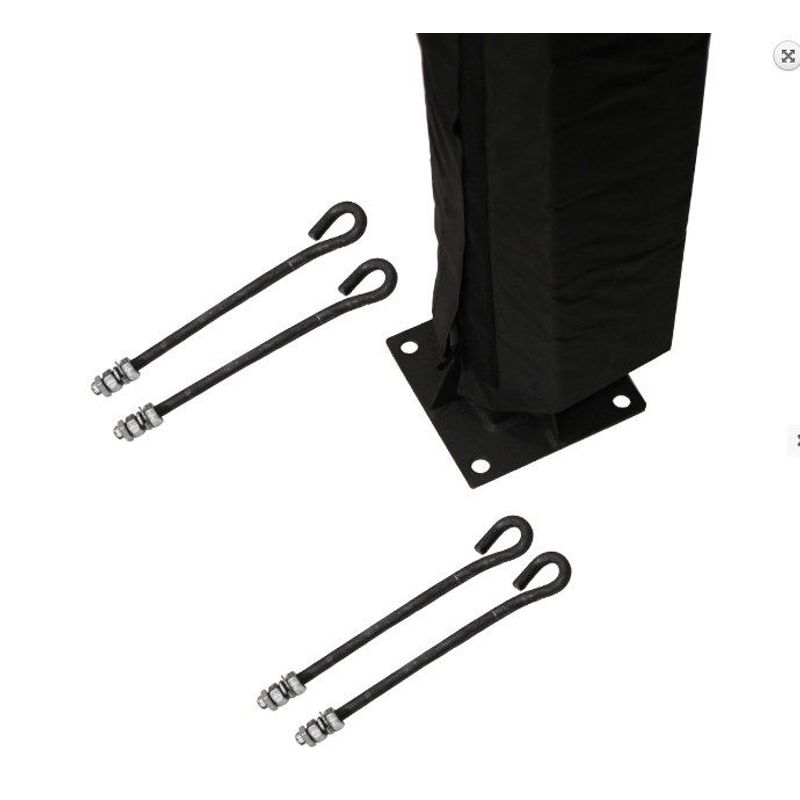 Sport si Outdoor - Sporturi de echipa - Baschet - Cosuri si panouri baschet - Sistem stalp baschet MASTER Fixed Court 305, reglabil inaltime, panou, plasa si inel - Infinity.ro