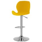 Casa si Gradina - Mobilier - Scaune si fotolii - Scaune - Scaune de bar, 2 buc., galben mustar, catifea - Infinity.ro