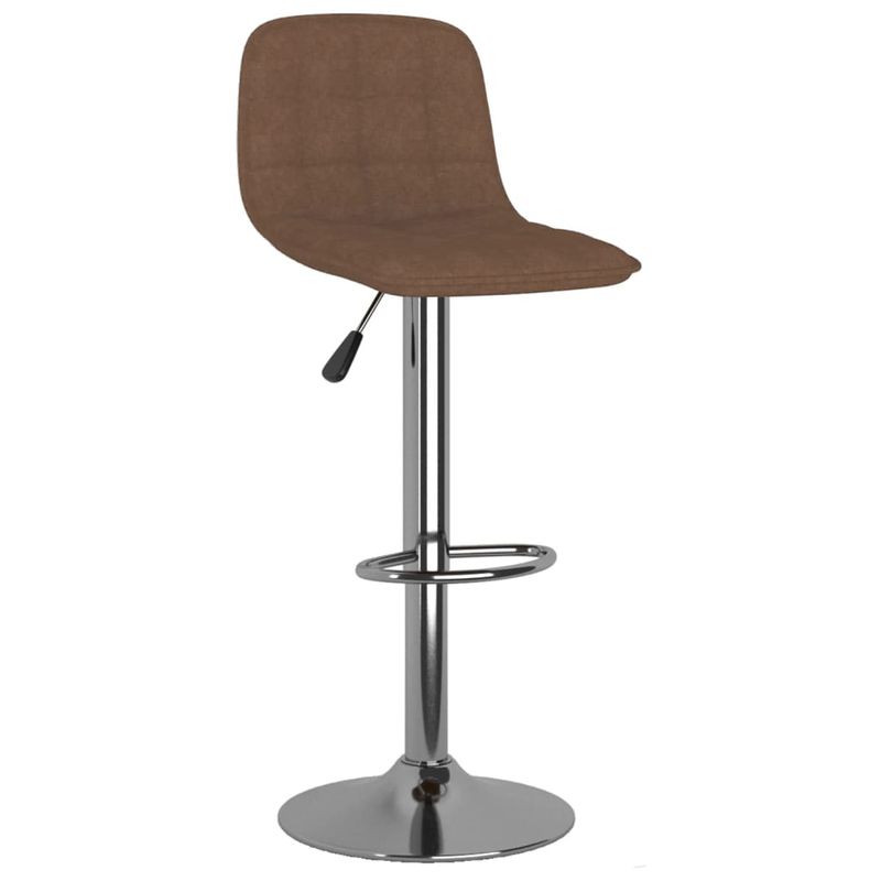 Casa si Gradina - Mobilier - Scaune si fotolii - Scaune - Scaune de bar, 2 buc., maro, material textil - Infinity.ro