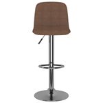 Casa si Gradina - Mobilier - Scaune si fotolii - Scaune - Scaune de bar, 2 buc., maro, material textil - Infinity.ro