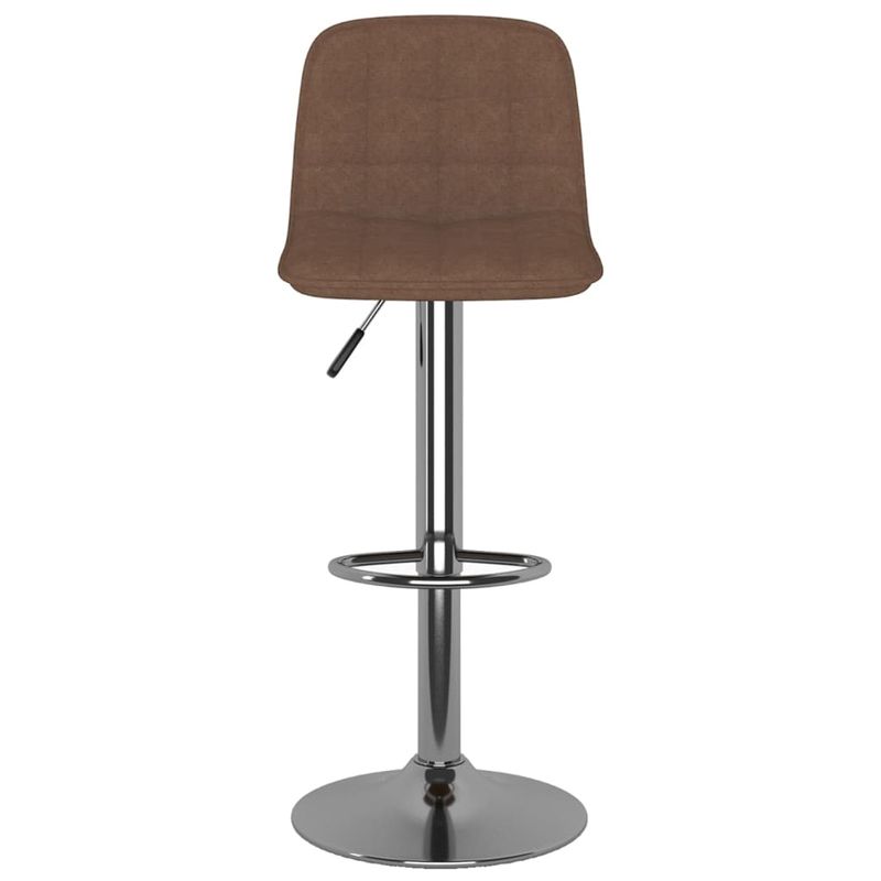Casa si Gradina - Mobilier - Scaune si fotolii - Scaune - Scaune de bar, 2 buc., maro, material textil - Infinity.ro
