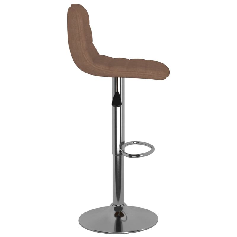 Casa si Gradina - Mobilier - Scaune si fotolii - Scaune - Scaune de bar, 2 buc., maro, material textil - Infinity.ro