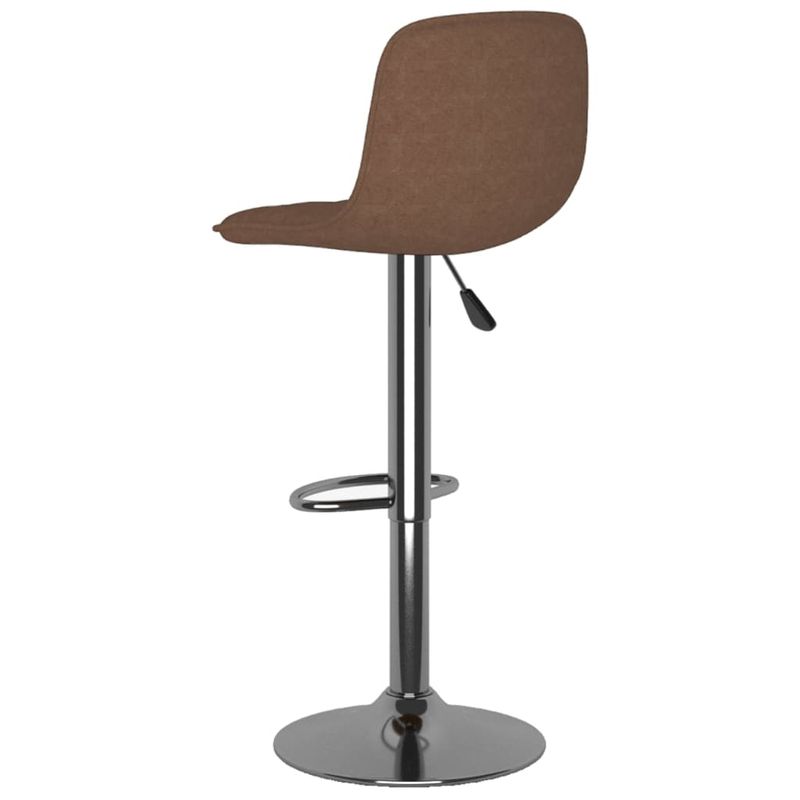 Casa si Gradina - Mobilier - Scaune si fotolii - Scaune - Scaune de bar, 2 buc., maro, material textil - Infinity.ro