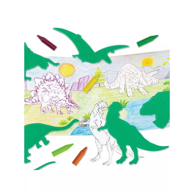 Jucarii, Copii si Bebe - Jucarii si jocuri - Jucarii & jocuri educative - Seturi pictura si desen - Sabloane pentru desen - Dinozauri - Infinity.ro