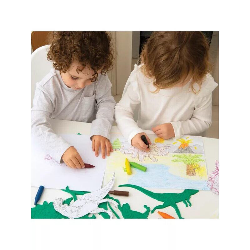 Jucarii, Copii si Bebe - Jucarii si jocuri - Jucarii & jocuri educative - Seturi pictura si desen - Sabloane pentru desen - Dinozauri - Infinity.ro