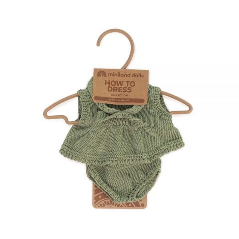 Jucarii, Copii si Bebe - Jucarii si jocuri - Papusi si accesorii - Papusi - Set imbracaminte cu rochita pentru papusa fetita 21 cm - Infinity.ro