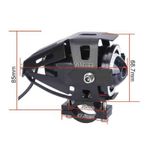 Auto si Moto - Electrice auto - Iluminare si semnalizare - Becuri auto - Proiector led moto, ATV, Off Road, cu angel eye, 2 faze si mod stroboscop - Infinity.ro