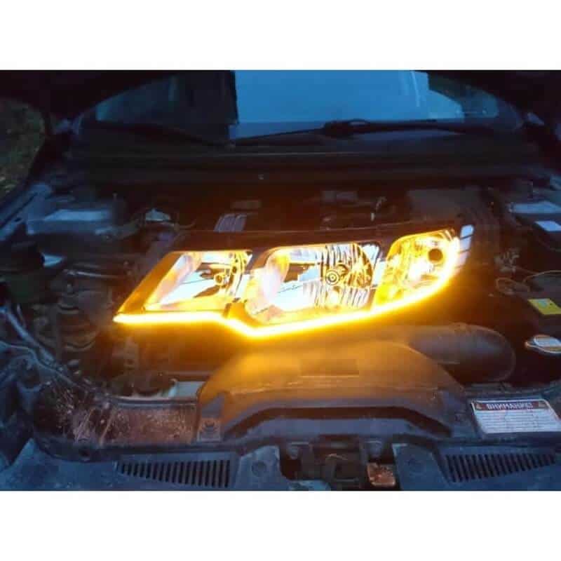 Auto si Moto - Piese auto si accesorii - Caroserie - Faruri, stopuri si proiectoare - Lumini de zi 30cm, DRL cu semnalizare dinamica / secventiala - Infinity.ro