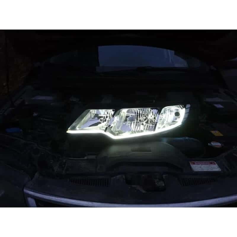 Auto si Moto - Piese auto si accesorii - Caroserie - Faruri, stopuri si proiectoare - Lumini de zi 30cm, DRL cu semnalizare dinamica / secventiala - Infinity.ro